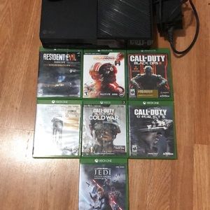 Refurbished Xbox1 +6 Games